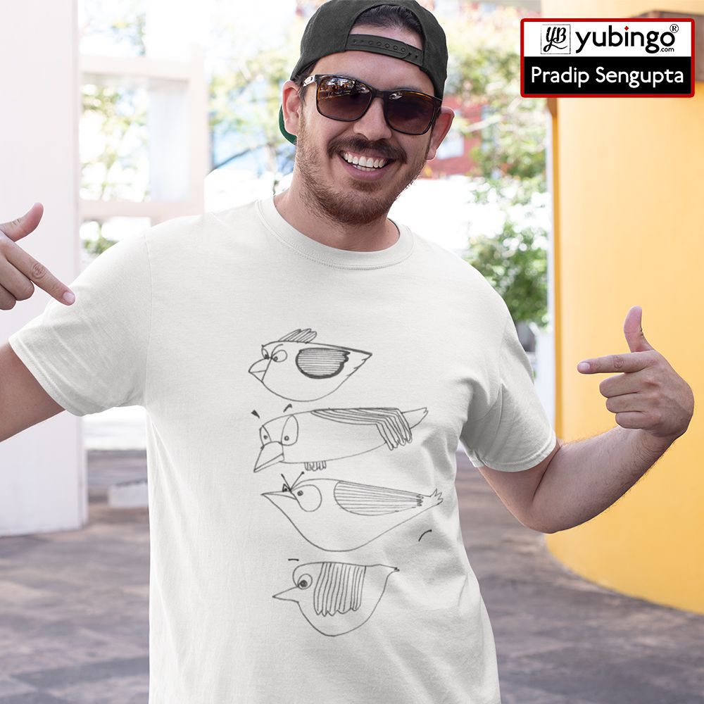 Angry birds Men T-Shirt-image5