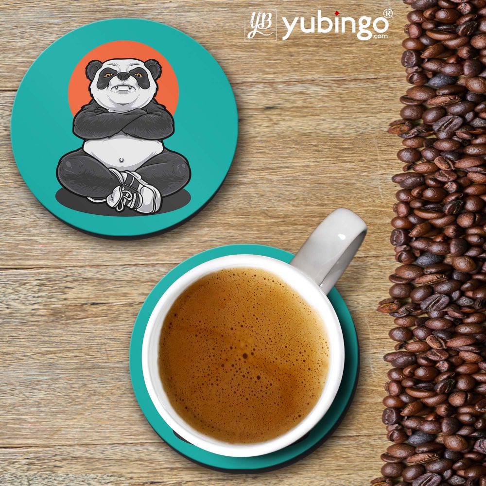 Angry Panda Coasters