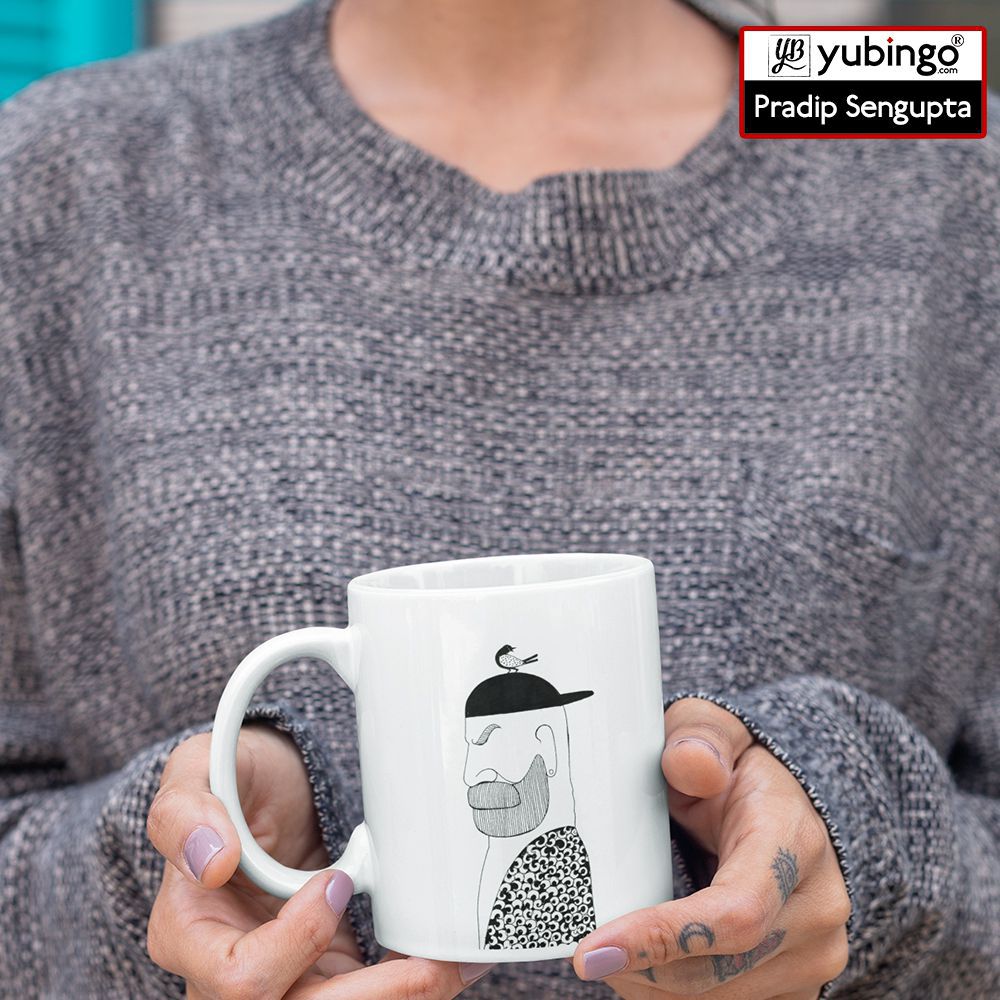 Common man Coffee Mug-Image3