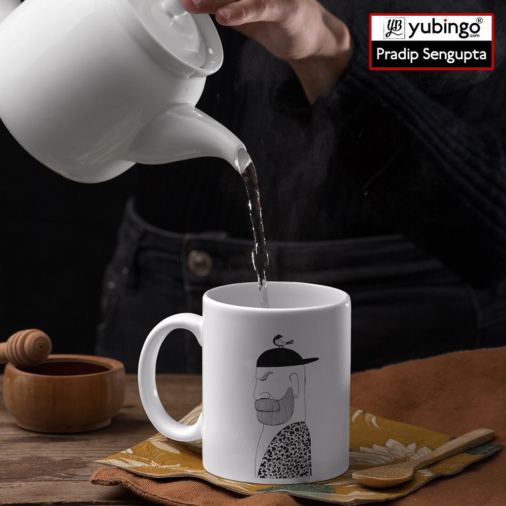 Common man Coffee Mug-Image5