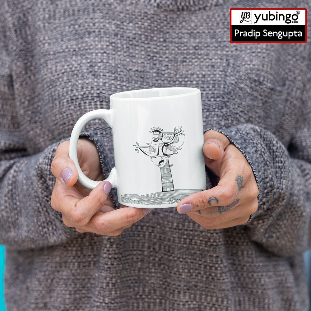 Tree birds Coffee Mug