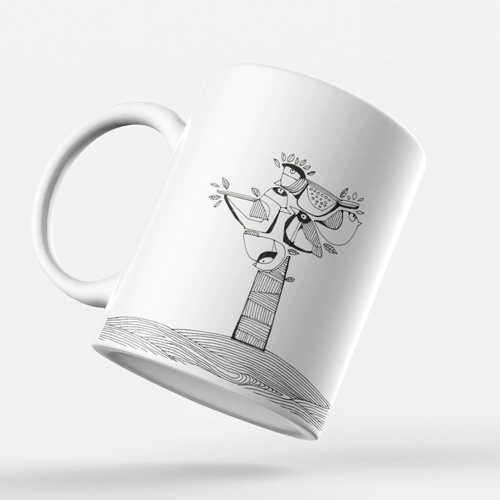 Tree birds Coffee Mug