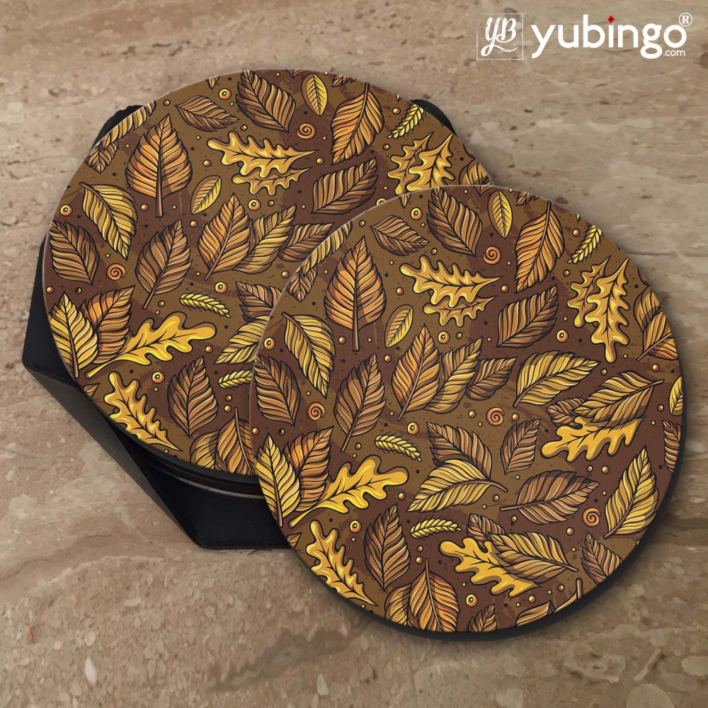 Autumn Leaves Coasters-Image5