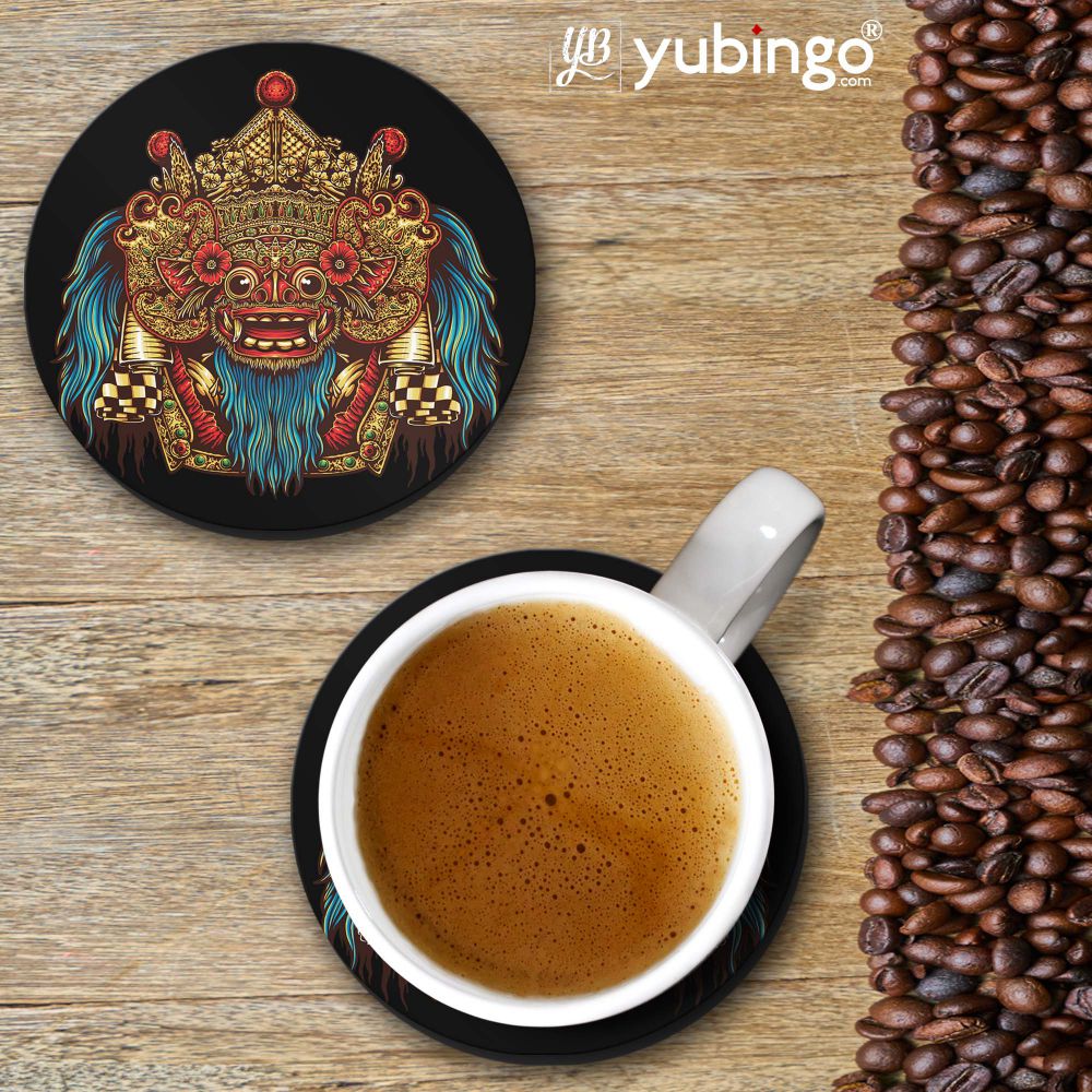 Barong Mask Coasters-Image2