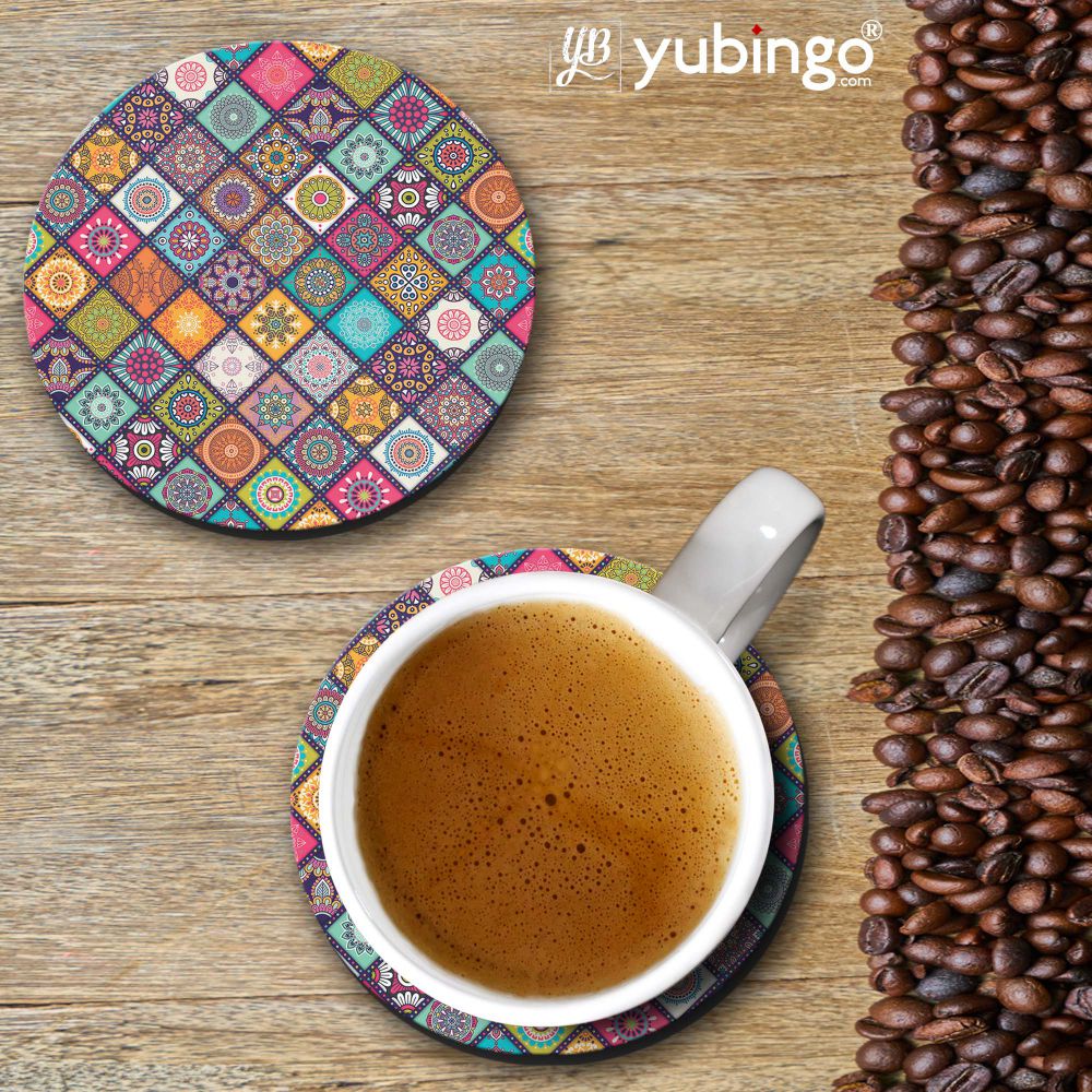 Beautiful Mandala Pattern Coasters-Image2