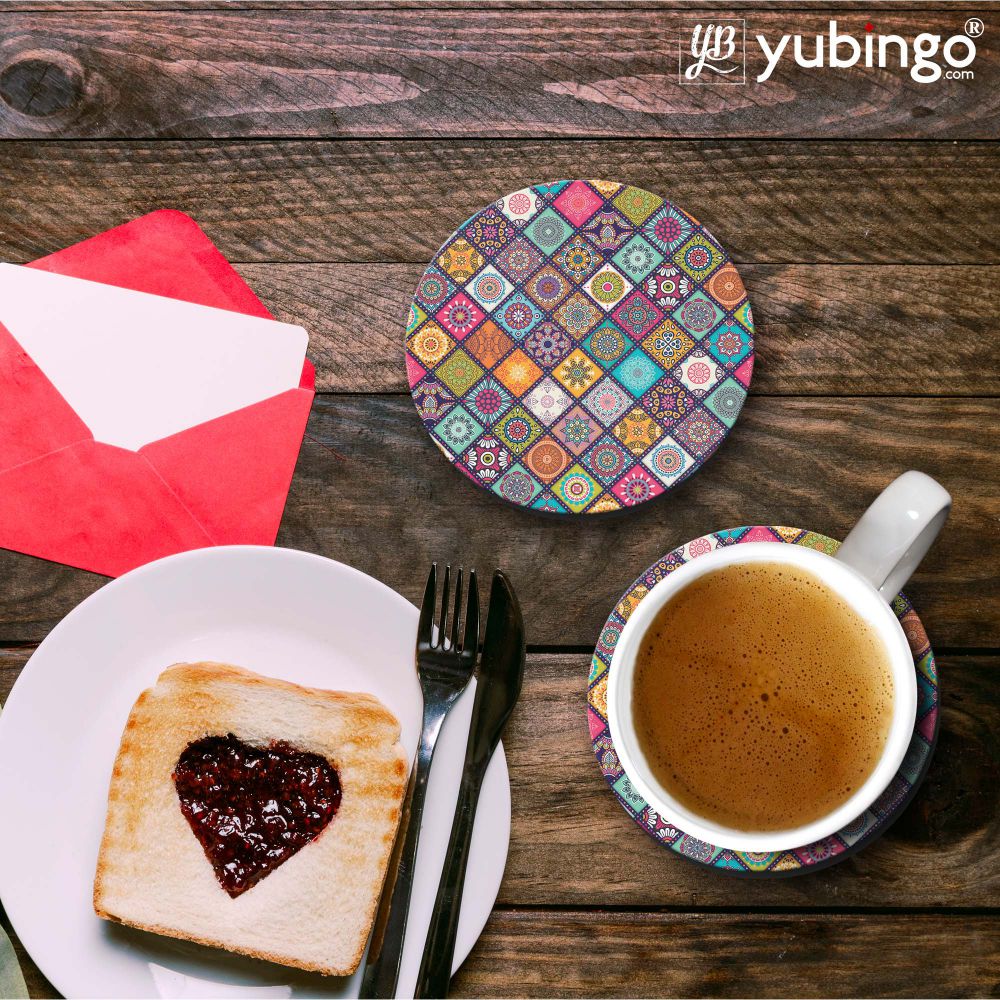 Beautiful Mandala Pattern Coasters-Image3