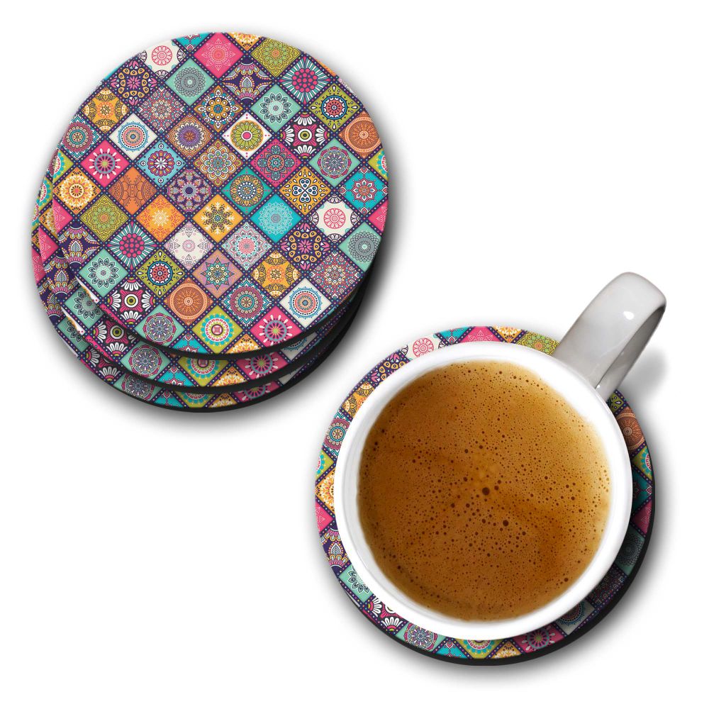 Beautiful Mandala Pattern Coasters