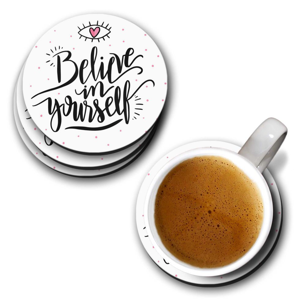 Believe Yourself Coasters