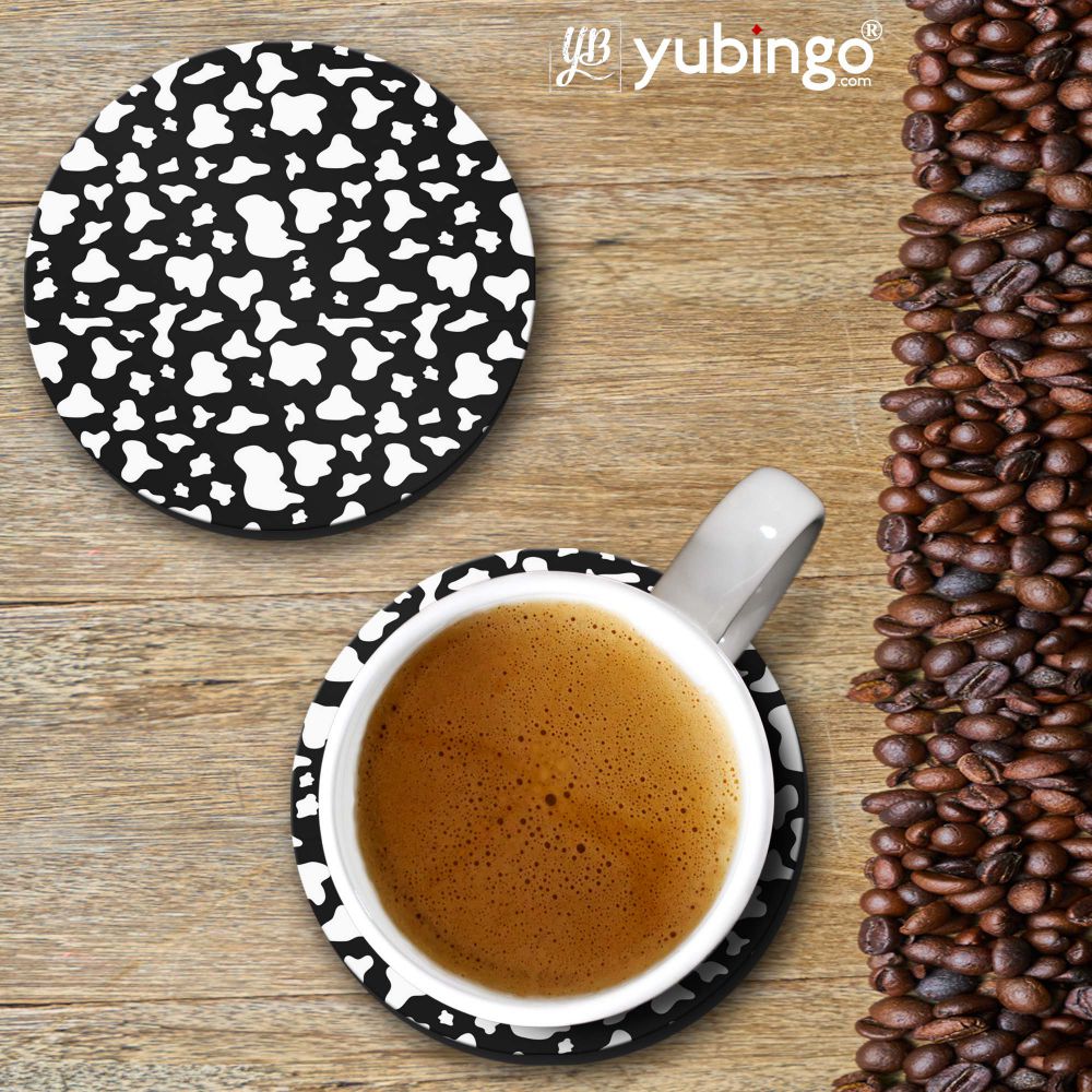 Black And White Pattern Coasters-Image2