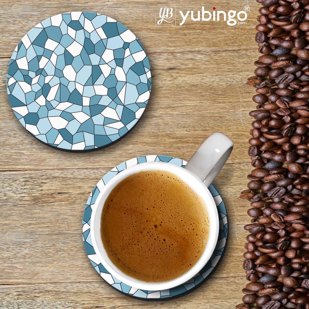 Blue Mosaic Coasters