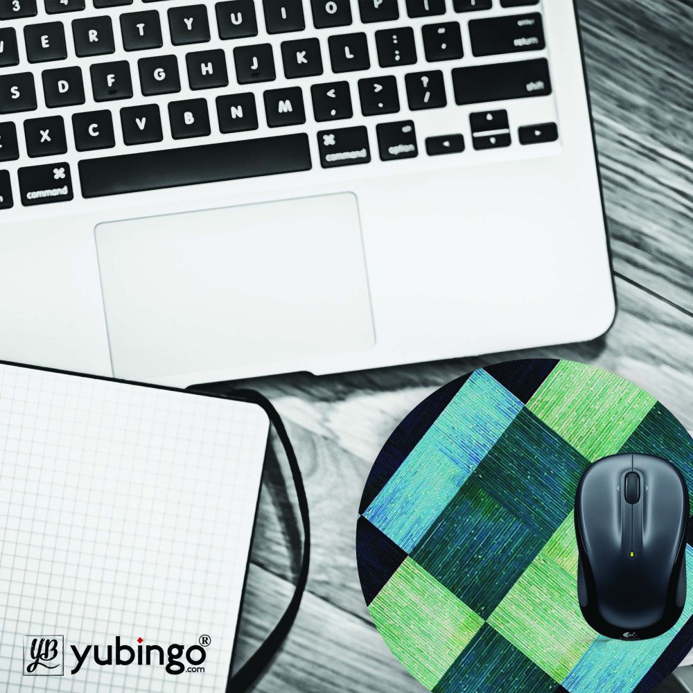 3D Tiles Mouse Pad (Round)-Image4