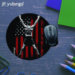 American Honour Mouse Pad (Round)-Image5