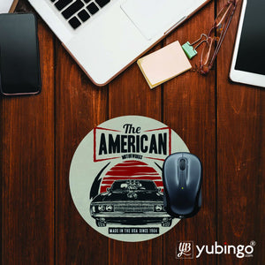 American Motorworks Mouse Pad (Round)-Image2