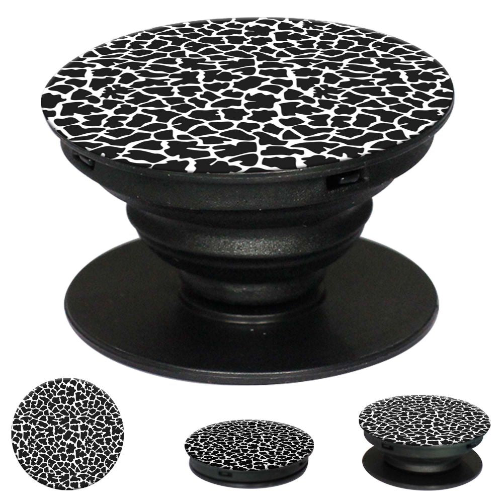 Animal Pattern Mobile Grip Stand (Black)-Image2