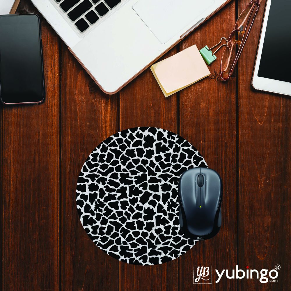 Animal Pattern Mouse Pad (Round)-Image2