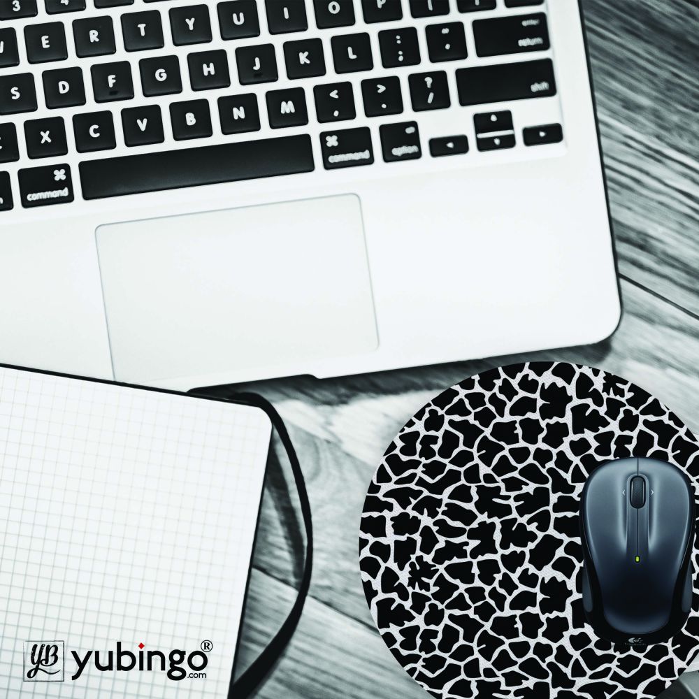 Animal Pattern Mouse Pad (Round)-Image4