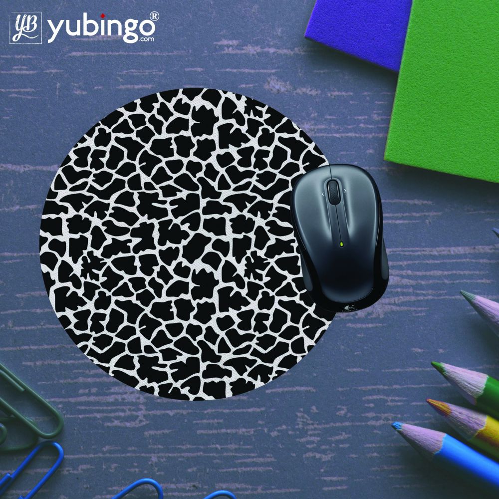 Animal Pattern Mouse Pad (Round)-Image5