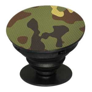 Army Camouflage Mobile Grip Stand (Black)