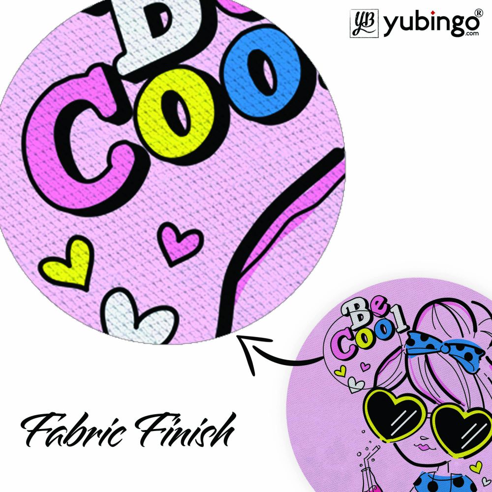 Be Cool Mouse Pad (Round)-Image3