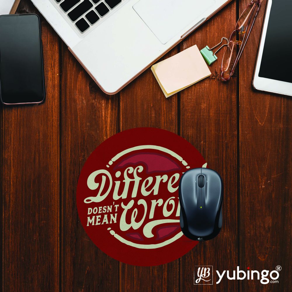 Be Different Mouse Pad (Round)