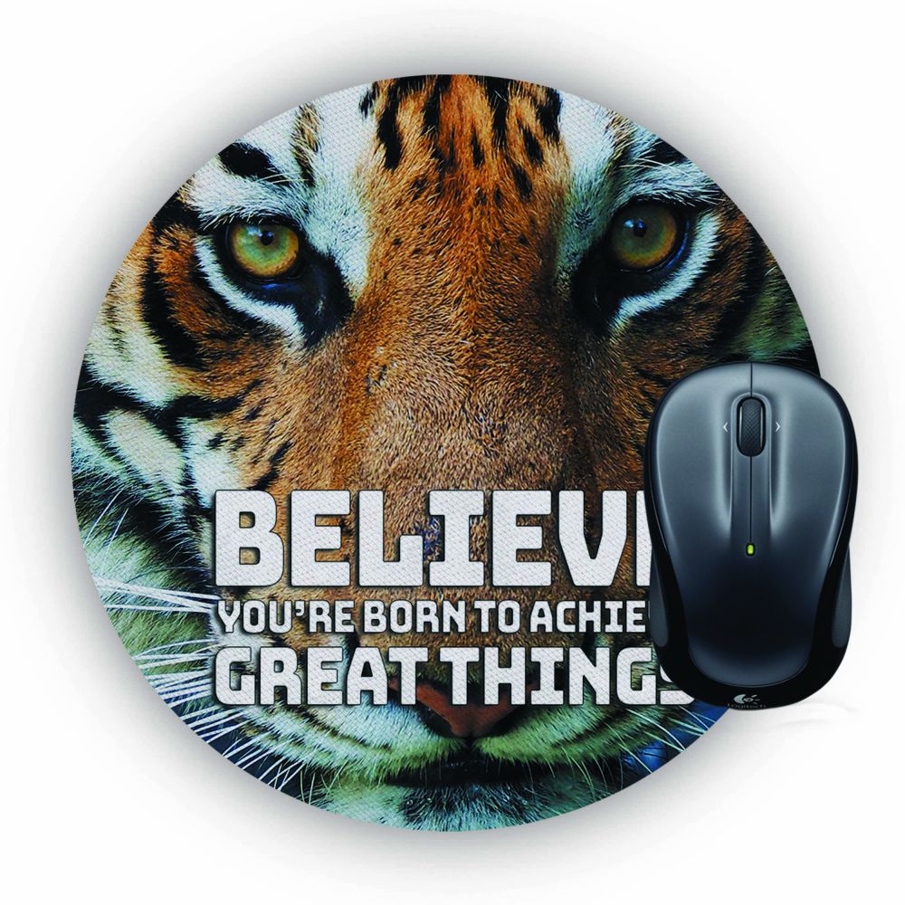 Believe Mouse Pad (Round)