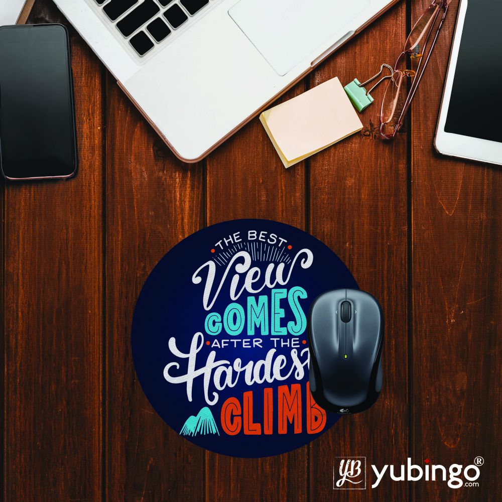 Best View Mouse Pad (Round)-Image2