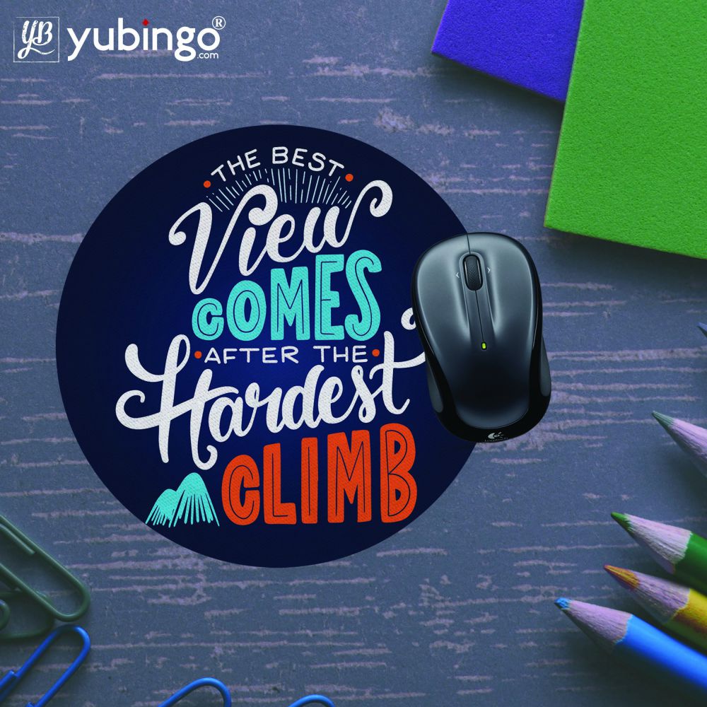 Best View Mouse Pad (Round)-Image5