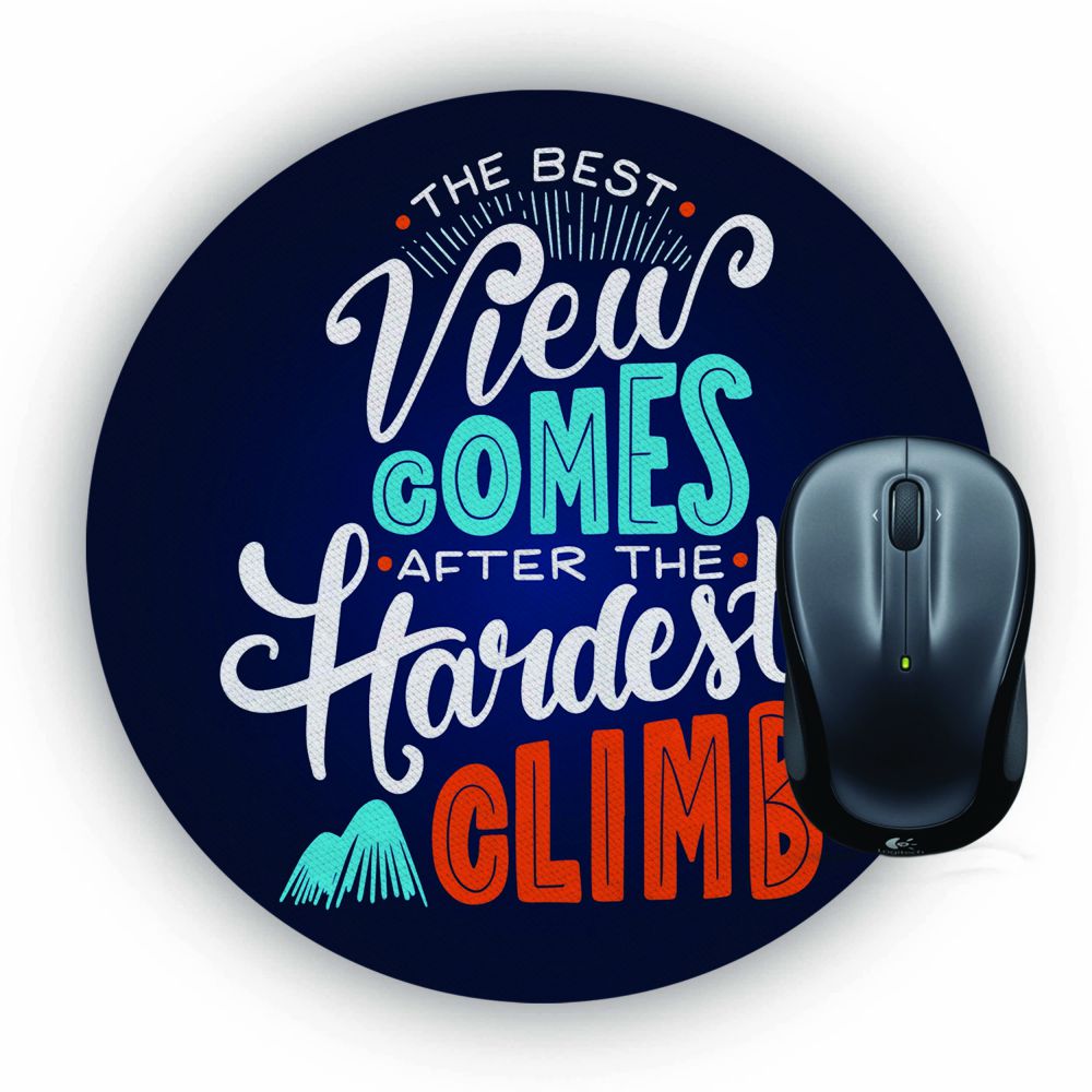 Best View Mouse Pad (Round)