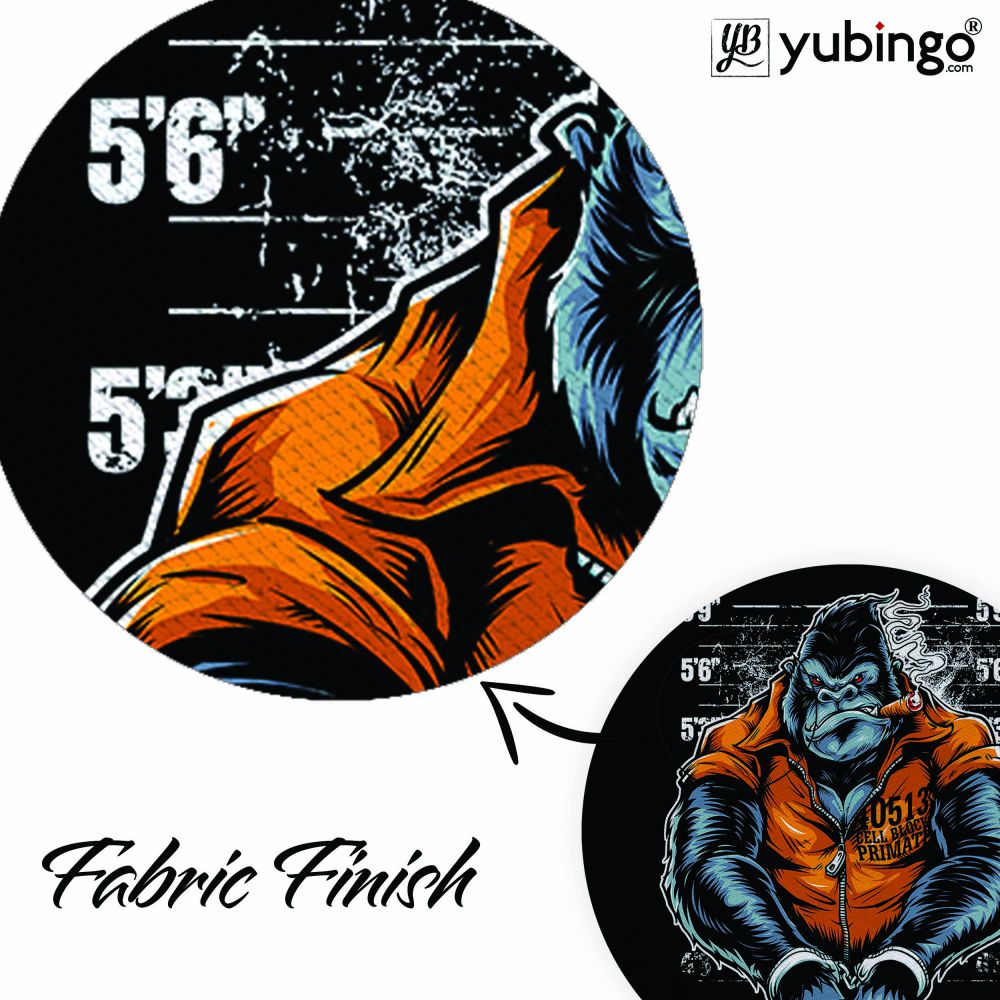 Boss in Trouble Mouse Pad (Round)-Image3