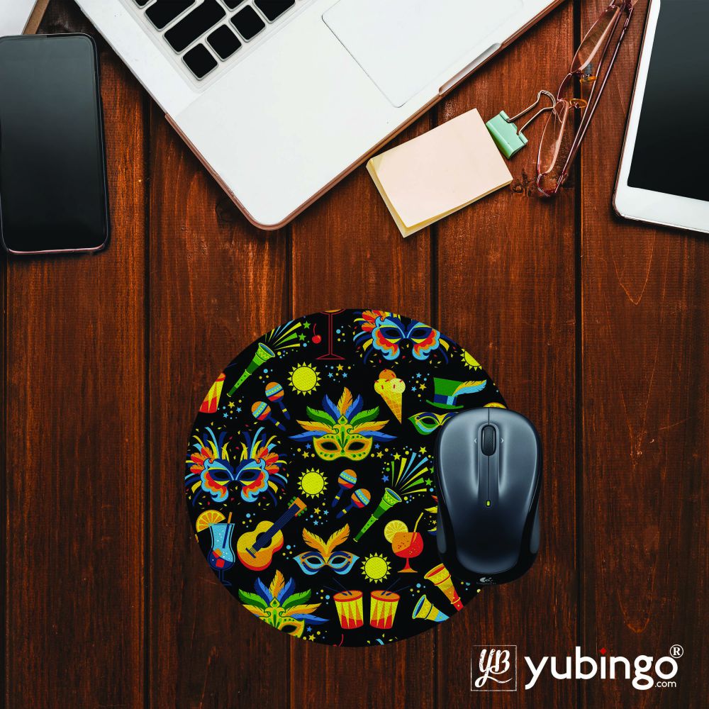 Brazil Mouse Pad (Round)