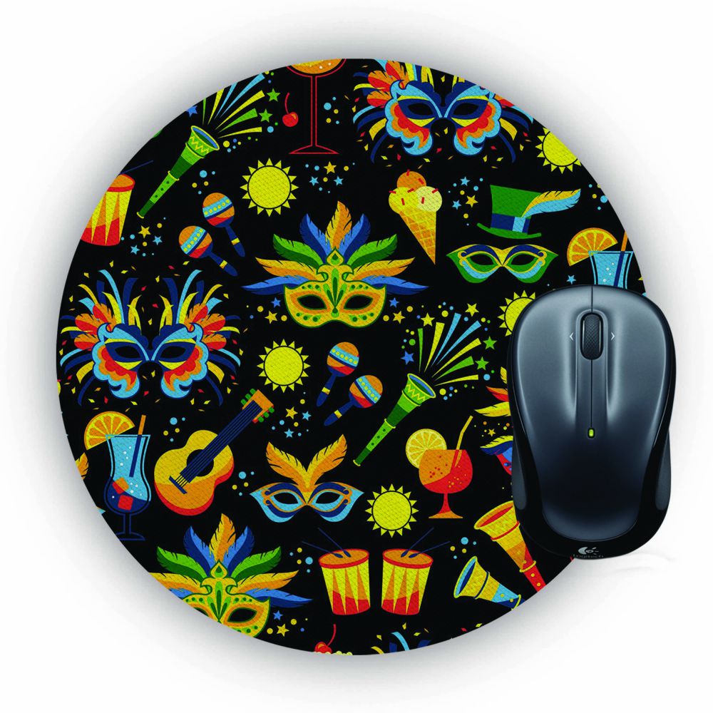 Brazil Mouse Pad (Round)