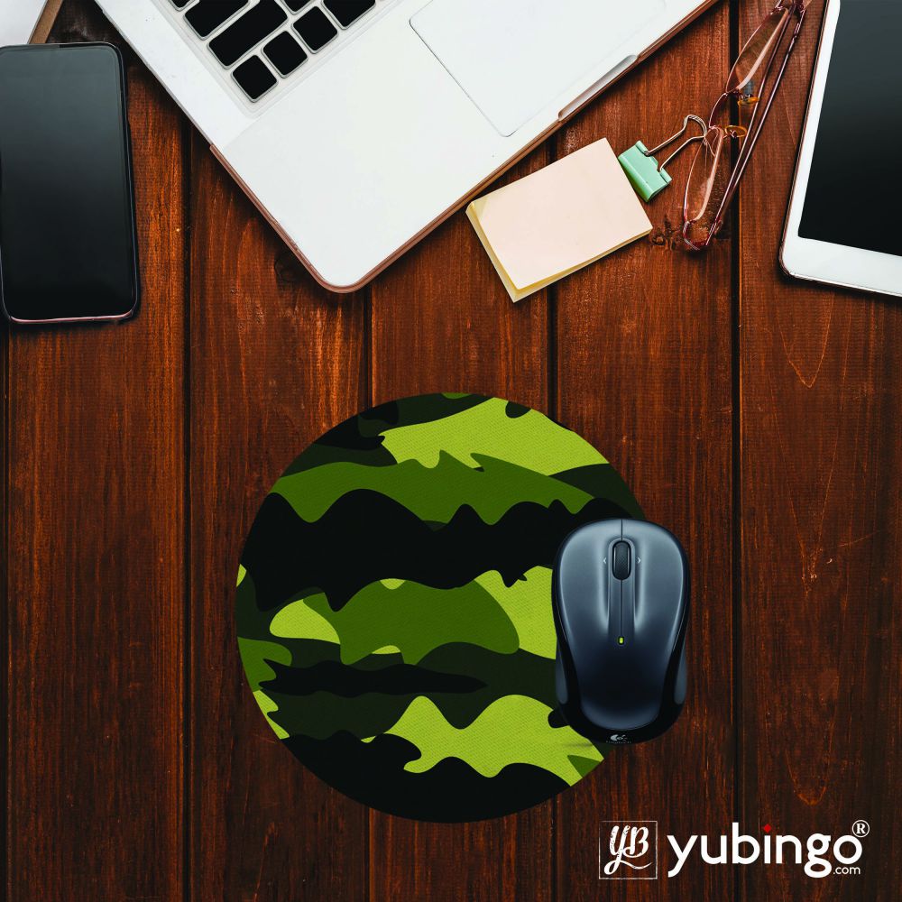Camouflage Mouse Pad (Round)