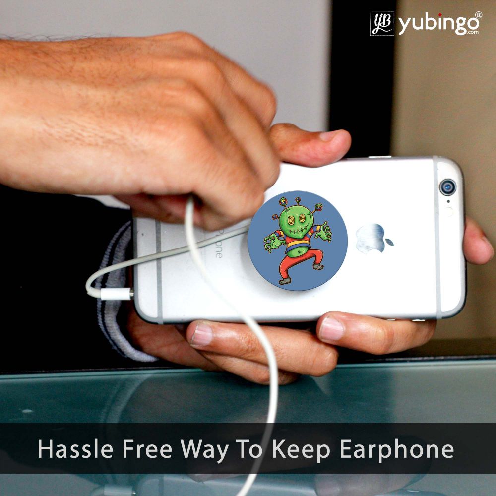 Candy Boy Mobile Grip Stand (Black)-Image4