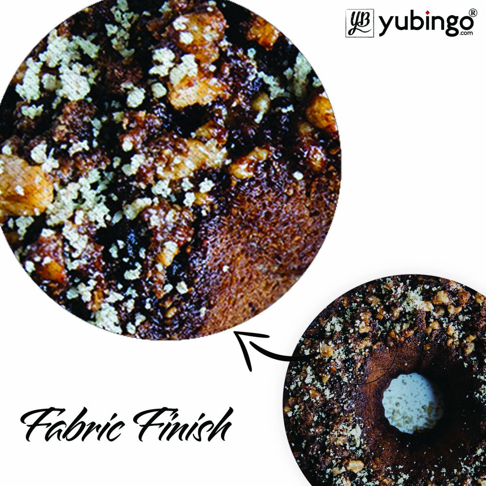 Chocolate Doughnut Mouse Pad (Round)-Image3