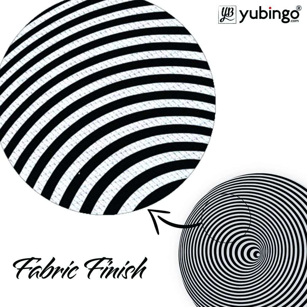 Circular Pattern Mouse Pad (Round)-Image3