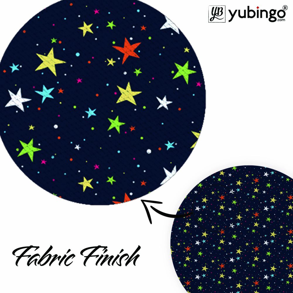 Colourful Stars Mouse Pad (Round)-Image3