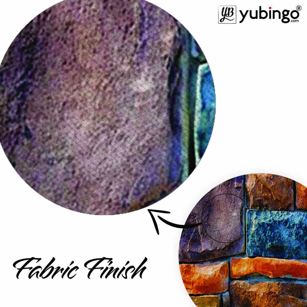 Colourful Stones Mouse Pad (Round)-Image3