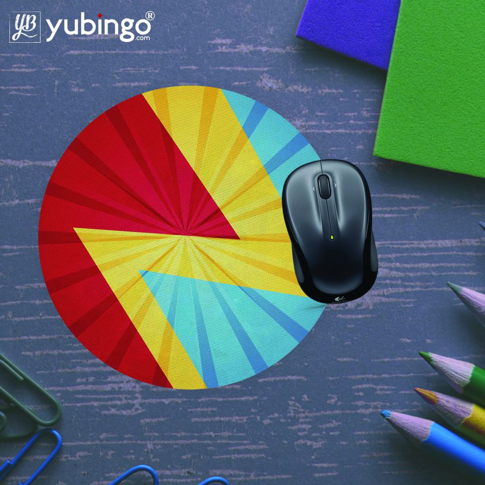 Colours Mouse Pad (Round)-Image5