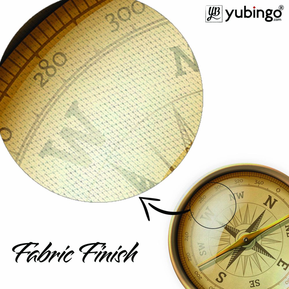 Compass Mouse Pad (Round)-Image3