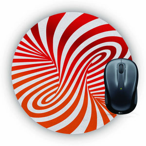 Cool Circle Pattern Mouse Pad (Round)
