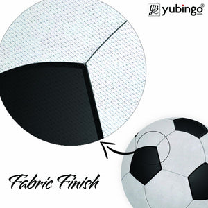Cool Football Mouse Pad (Round)-Image3