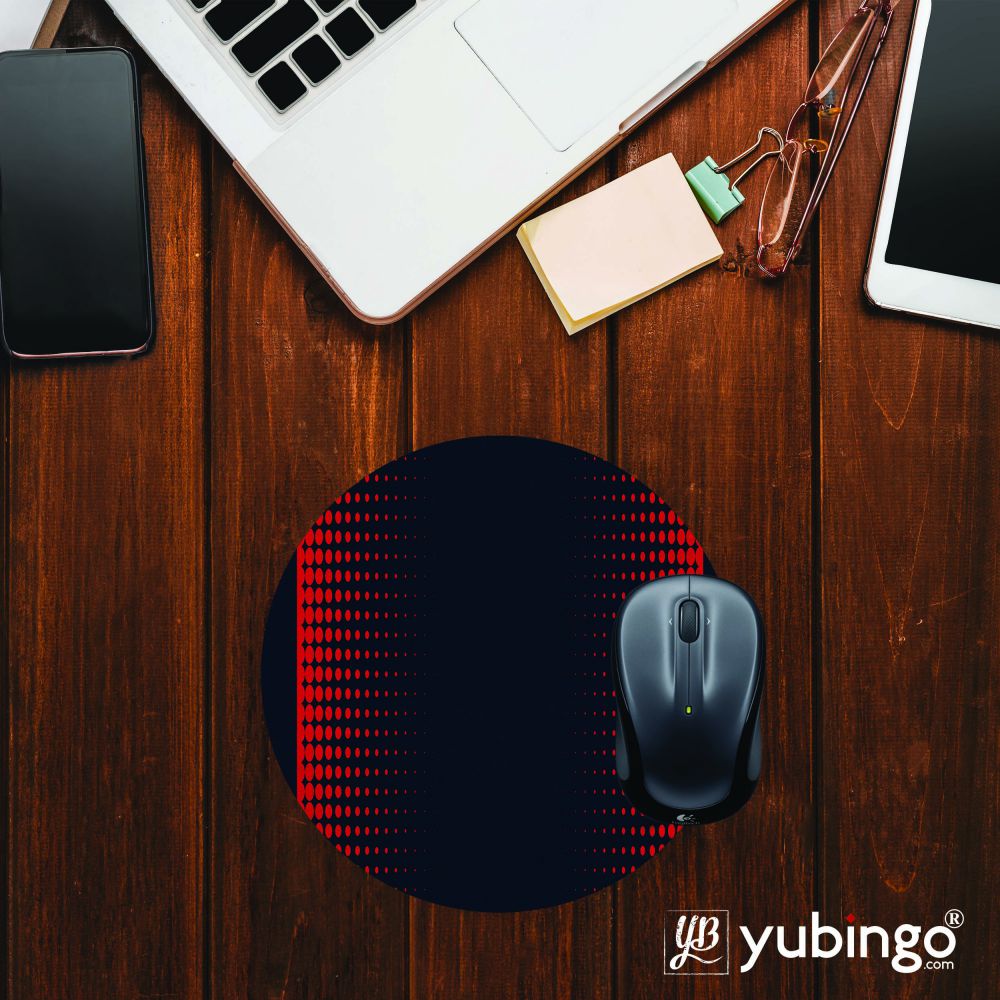 Cool Pattern Mouse Pad (Round)