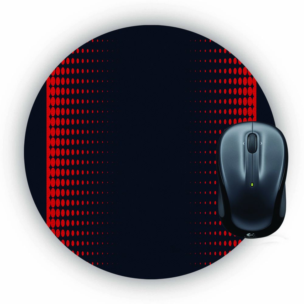 Cool Pattern Mouse Pad (Round)