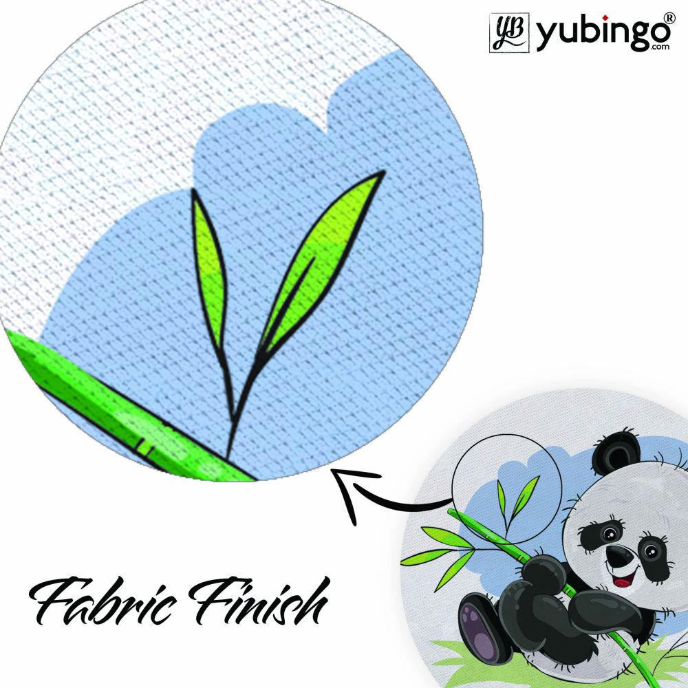Cute Lovelu Panda Mouse Pad (Round)-Image3