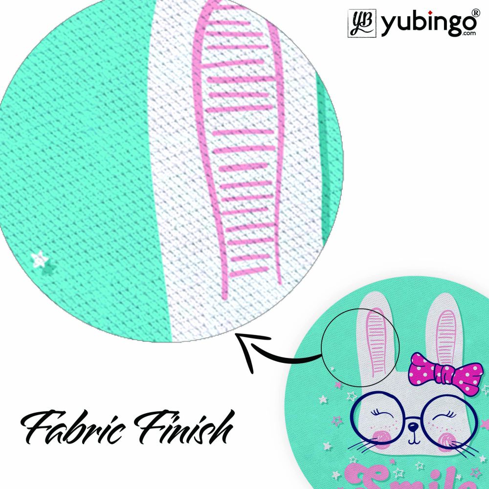 Cute Smile Mouse Pad (Round)-Image3