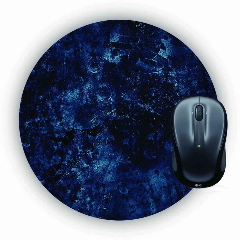 Deep Blues Mouse Pad (Round)