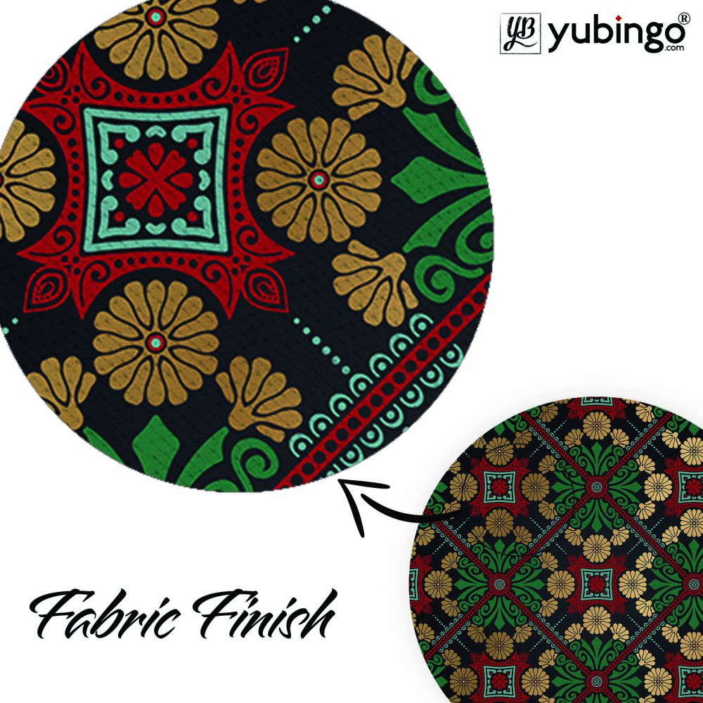 Designer Pattern Mouse Pad (Round)-Image3