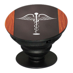 Doctor Symbol Mobile Grip Stand (Black)