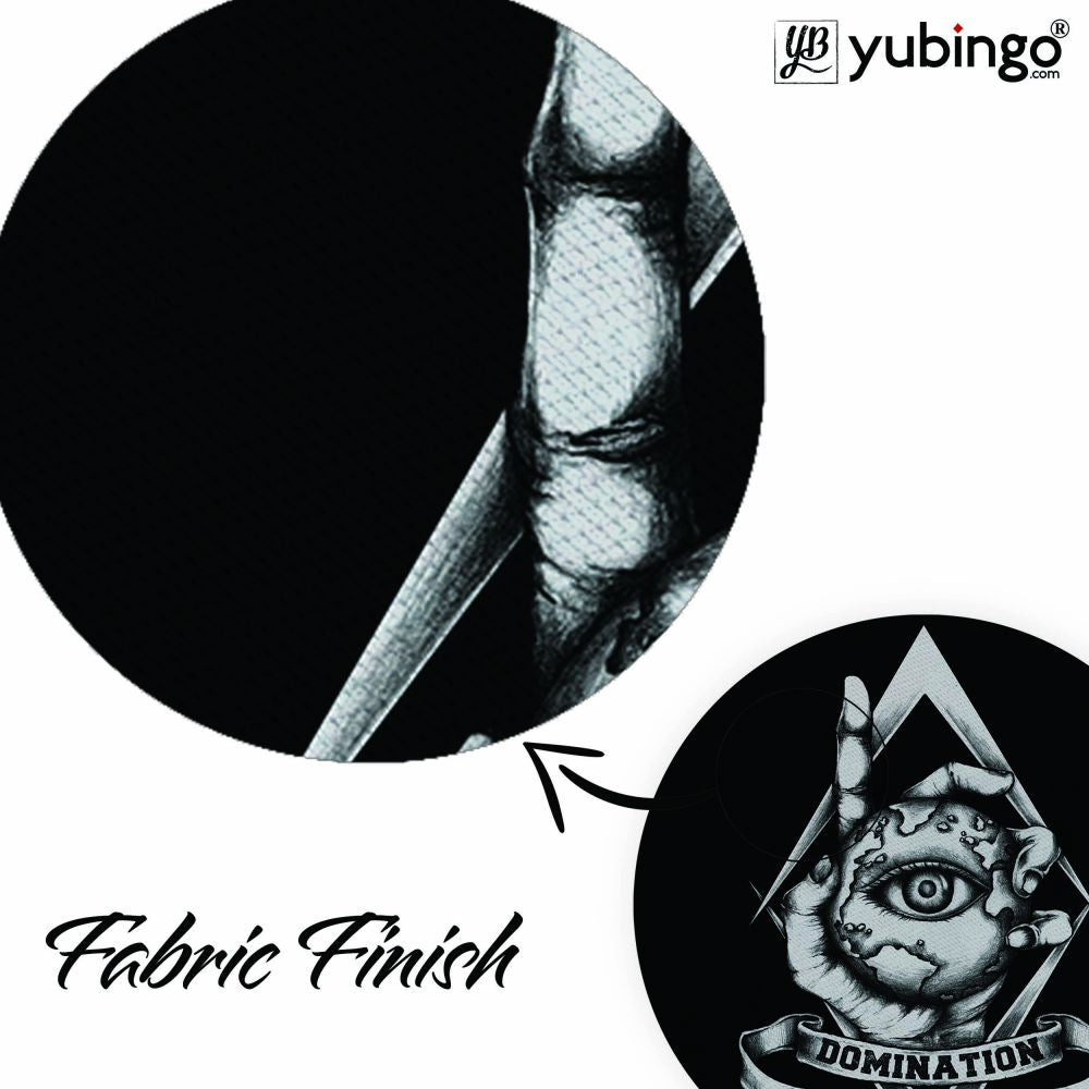 Domination Mouse Pad (Round)-Image3