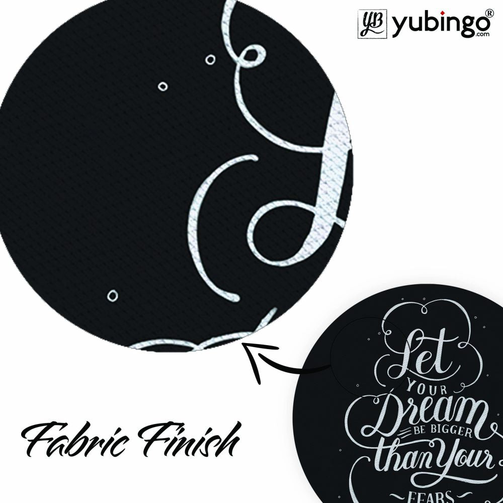 Dream Bigger Mouse Pad (Round)-Image3